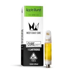 West Coast Cure - Apple Burst 1g Vape Cart (WCC)