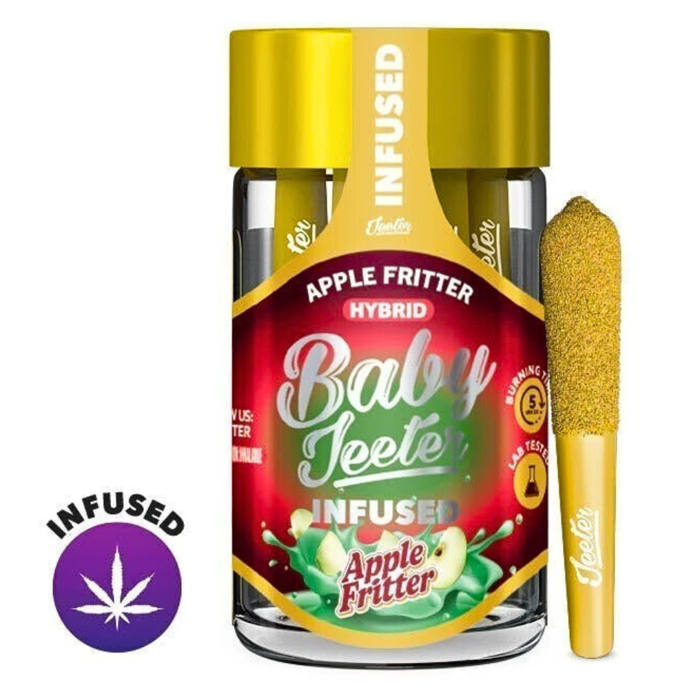 Jeeter - Apple Fritter - Infused Preroll 5pk (2.5g) Main Image