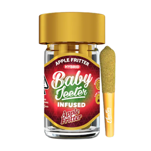JEETER - Apple Fritter (H) | .5g 5pk Infused Baby Jeeter Prerolls | Jeeter