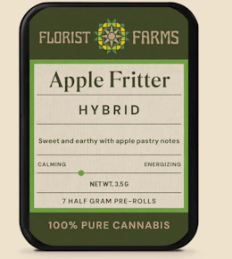 Florist Farms | Preroll | Apple Fritter | 1/2 Gram Joints | 7pk