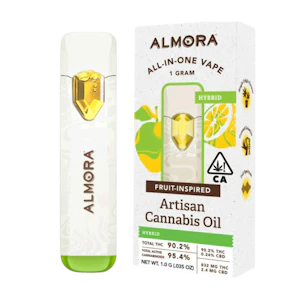 Almora - Apple Mac (H) | 1g Fruit Live Resin AIO | Almora