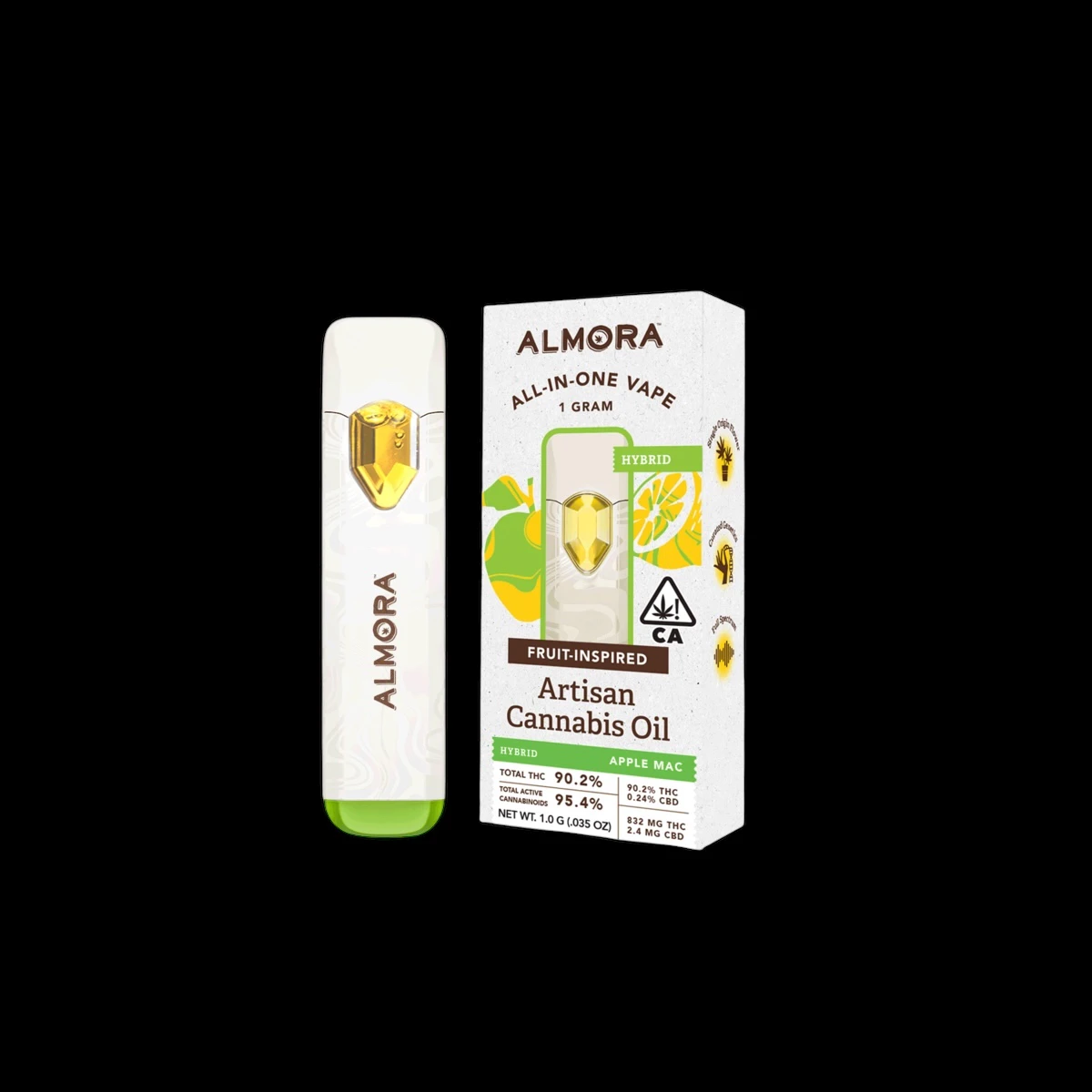 Almora Farm - Almora Farm - Apple Mac AIO Vape 1g Main Image