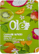 Apple Pie 100mg Distillate 10 Pack Gummies - Ole' 4 Fingers