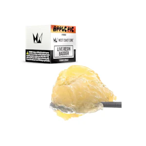 WEST COAST CURE - Apple Pie (H) | 1g Live Resin Baddder | West Coast Cure