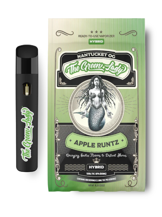 The Green Lady - The Green Lady - Apple Runtz - AIO Vape - 1g Main Image