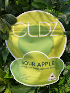 CLDZ - CLDZ | Sour Apple | 200mg Hash Rosin Gummies