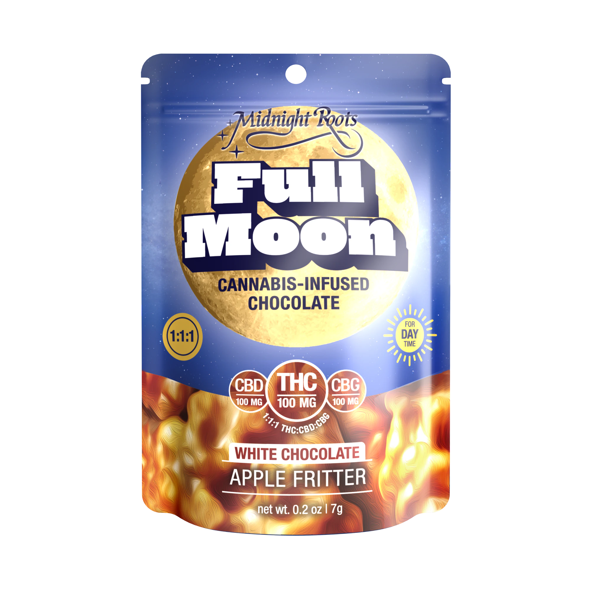Midnight Roots - Full Moon - Cinnamon Roll Milk Chocolate RSO - 200mg  Main Image