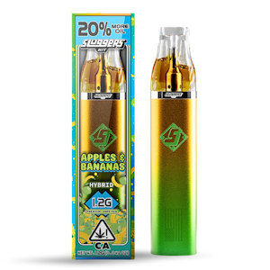 Sluggers - Apples & Bananas (1.2g) - All in One