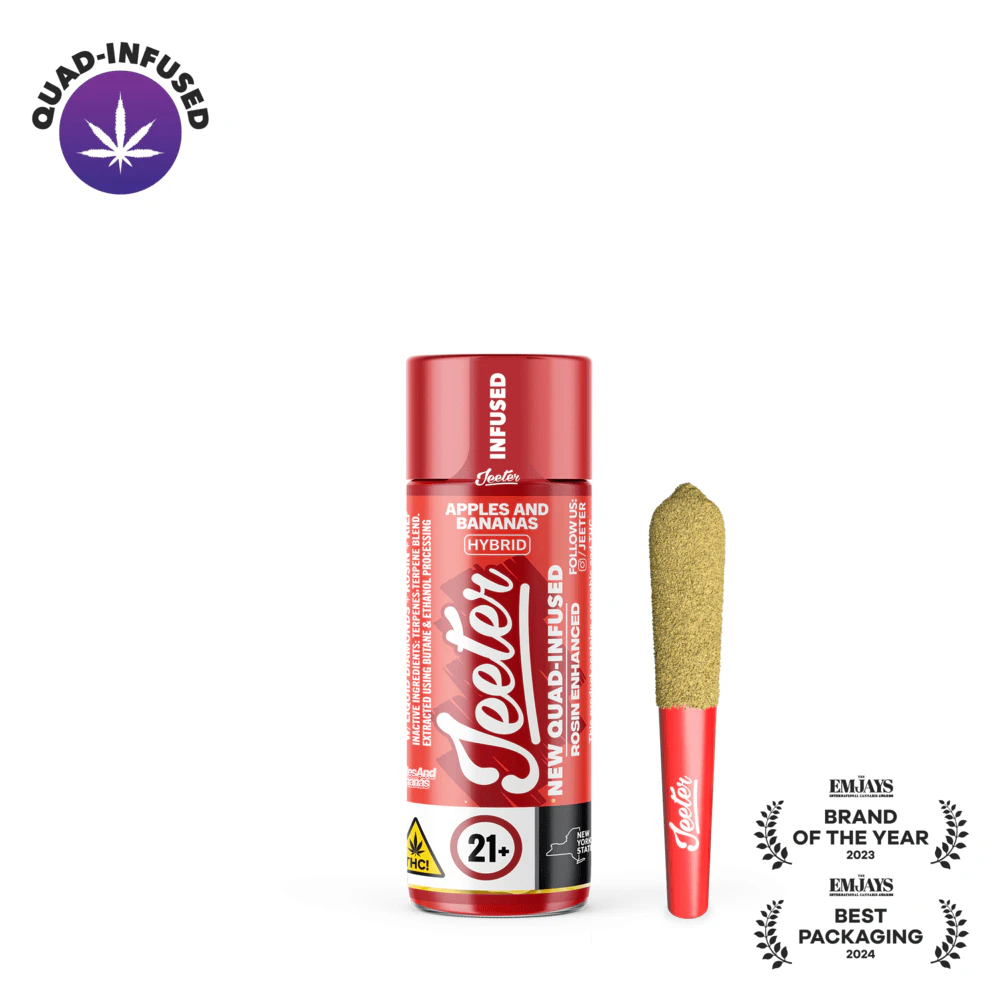 Jeeter - Jeeter Joint 0.5G | Quad-Infused - Apples and Bananas  Main Image