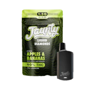 Jaunty - Apples & Bananas - Liquid Diamonds - 90% THC - 1.5g - AIO Vape Pen