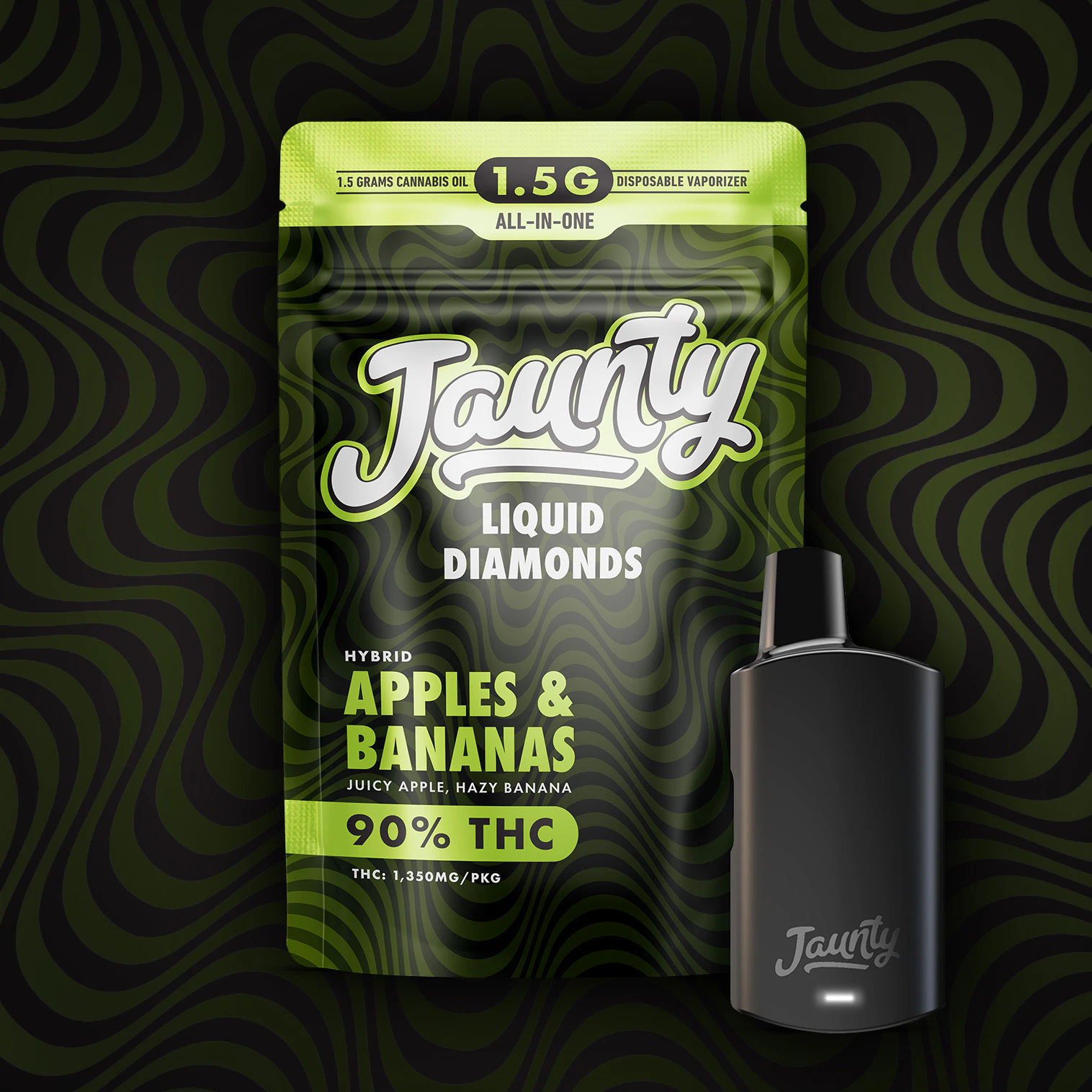 Jaunty - Apples & Bananas | 1.5g AIO | LQD Diamonds Main Image