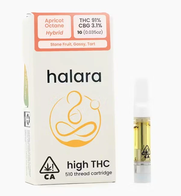 Halara - Halara 1g Apricot Octane Cartridge Main Image