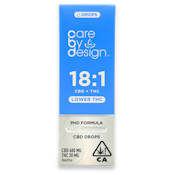Care By Design - Full Spectrum CBD Drops - 18:1 - Tincture - 15ml