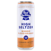 Pabst Blue Ribbon - High Seltzer - Mango Blood Orange - Single - Drinks - 12oz - 10mg