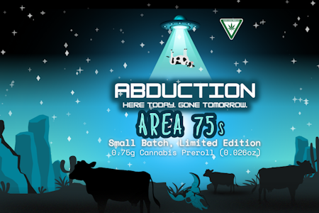 THC - Abduction Preroll - THC | Area 75 Preroll | Moonbow