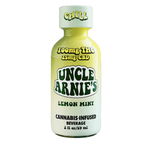 UNCLE ARNIE'S - Uncle Arnies | Lemon Mint | Chill | THC + CBD | 2oz
