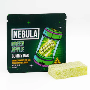 Nebula - Nebula | 100mg Gummy Bar | Green Apple