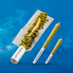 Uptown - Pink Berry Diamond Dusted 2pk/1.5g Prerolls