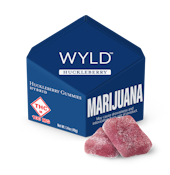 WYLD - HUCKLEBERRY 100MG HYBRID GUMMIES