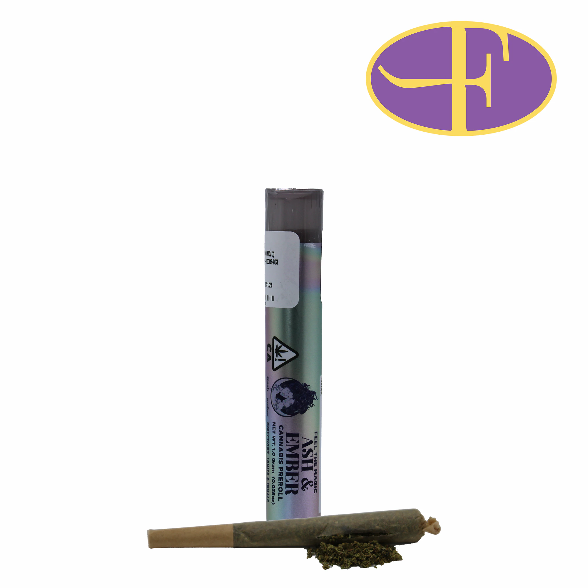 Ash & Ember - Honey Comb Hash Infused Pre-Roll Main Image