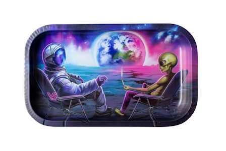 Sacred Roots - Assorted Medium Rolling Tray $8 ND 10.5 x 6