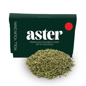 Aster - Iced Lemonade (S) | 14g Pre-Ground Roll Your Own Flower | Aster