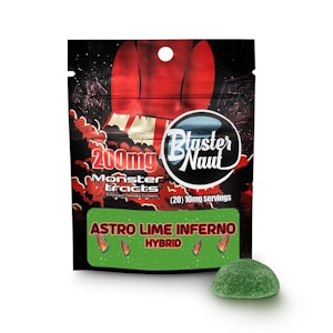 MONSTER XTRACTS - Astro Lime Inferno Blasternaut - One Gummy