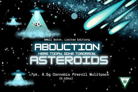 THE HEMPIRE COLLECTIVE - THC | Abduction 7 Pack (.5G) Asteroid | Blueberry Kush