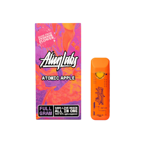 ALIEN LABS - Atomic Apple | 1g Live Resin Vape All-In-One | Alien Labs