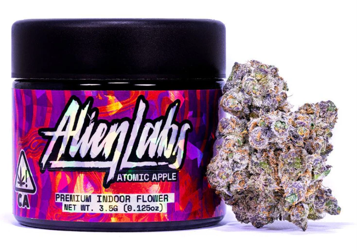 Alien Labs - Atomic Apple - 3.5g Flower Main Image