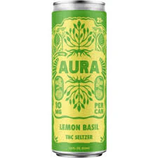 Aura - Aura- Lemon Basil- 10mg-12oz Main Image