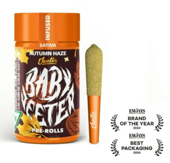 Jeeter - Jeeter Baby .5g Autumn Haze Infused Pre-Roll 5pk Main Image