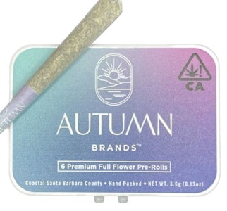 AUTUMN BRANDS - Autumn Brands Preroll 6pk Sweet ZZZ's CBD