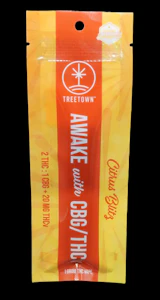 Treetown - Ratio Vapes - Awake W/ CBG+THCv - Citrus Blitz - 1g