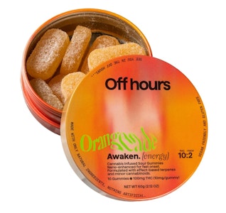 OFF HOURS - Awaken - Sour Orange Punch 100mg Gummies