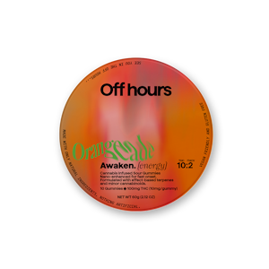 OFF HOURS - No Wave | Energy Awaken Orangeade | Gummies 10pk 100mg