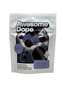 Awesome Dope - Elderberry Sleep - Live Rosin Vegan Gummies - Indica - 1:1 THC:CBN - 100/100mg