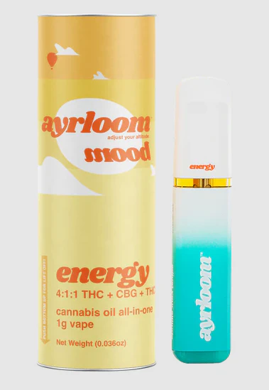 ayrloom - Energy 1g All in One Vape 4|1|1 THC|CBG|THCV Main Image