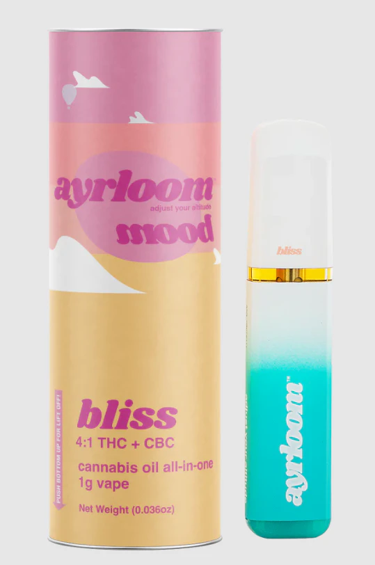 ayrloom - Bliss 1g All in One Vape 4|1 THC|CBC Main Image