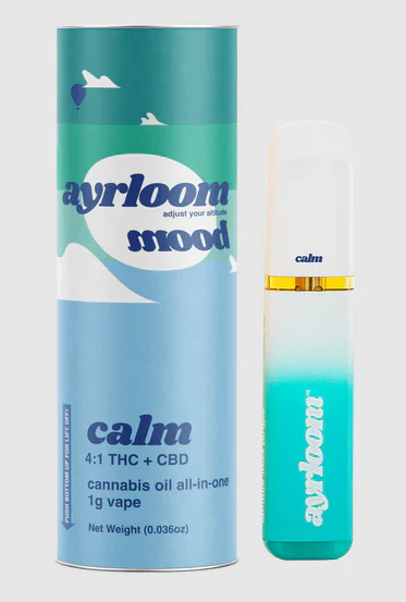 ayrloom - Calm 1g All in One Vape 4|1 THC|CBD Main Image