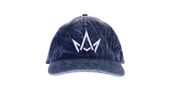 March And Ash - Denim Hat White Crown Logo - Dad Hat