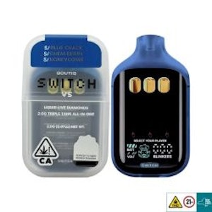 BOUTIQ SWITCH GLOW - BLUE CRACK + CHEM BERRY + HONEYCOMB 2g