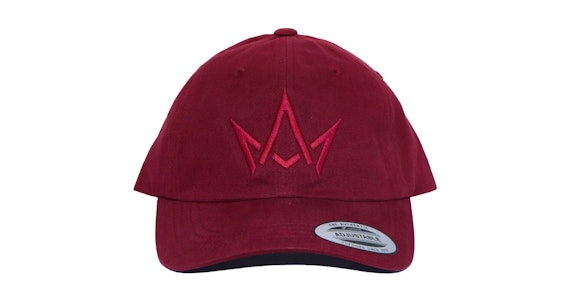MARCH AND ASH - March and Ash - Maroon Hat Maroon Crown Logo - Dad Hat