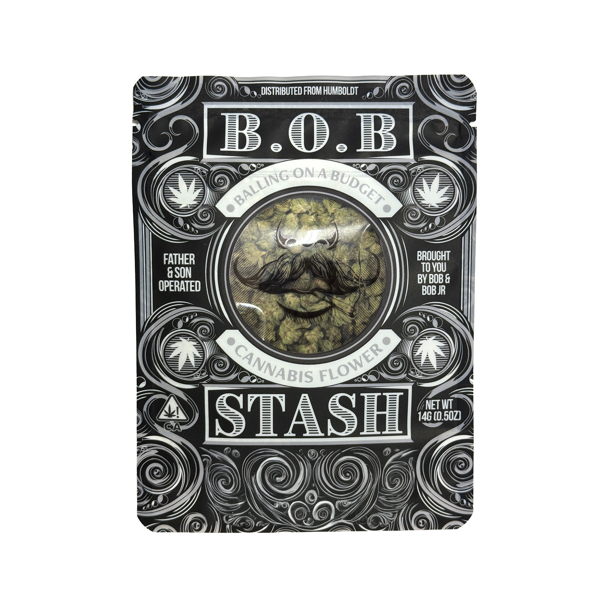 B.O.B. Stash H200 (Ice Cream Pie) Smalls Flower 14.0g