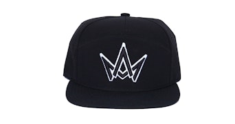 March and Ash - Black Hat White /Black Double Crown Logo - Kamel