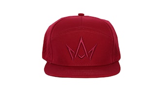 March and Ash - Maroon Hat Maroon Crown Logo - Kamel