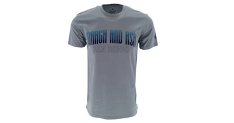 Unisex - Blue Ombre March and Ash Tee - Small