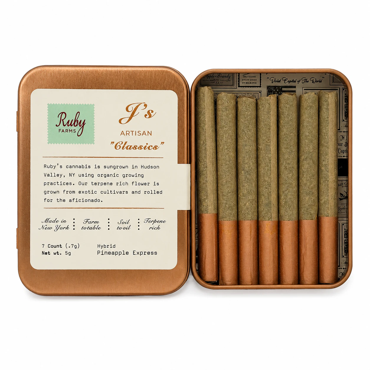 Ruby Farms - Ruby Farms | Classics | Granddaddy Purple | 7-Pack | 5G Main Image