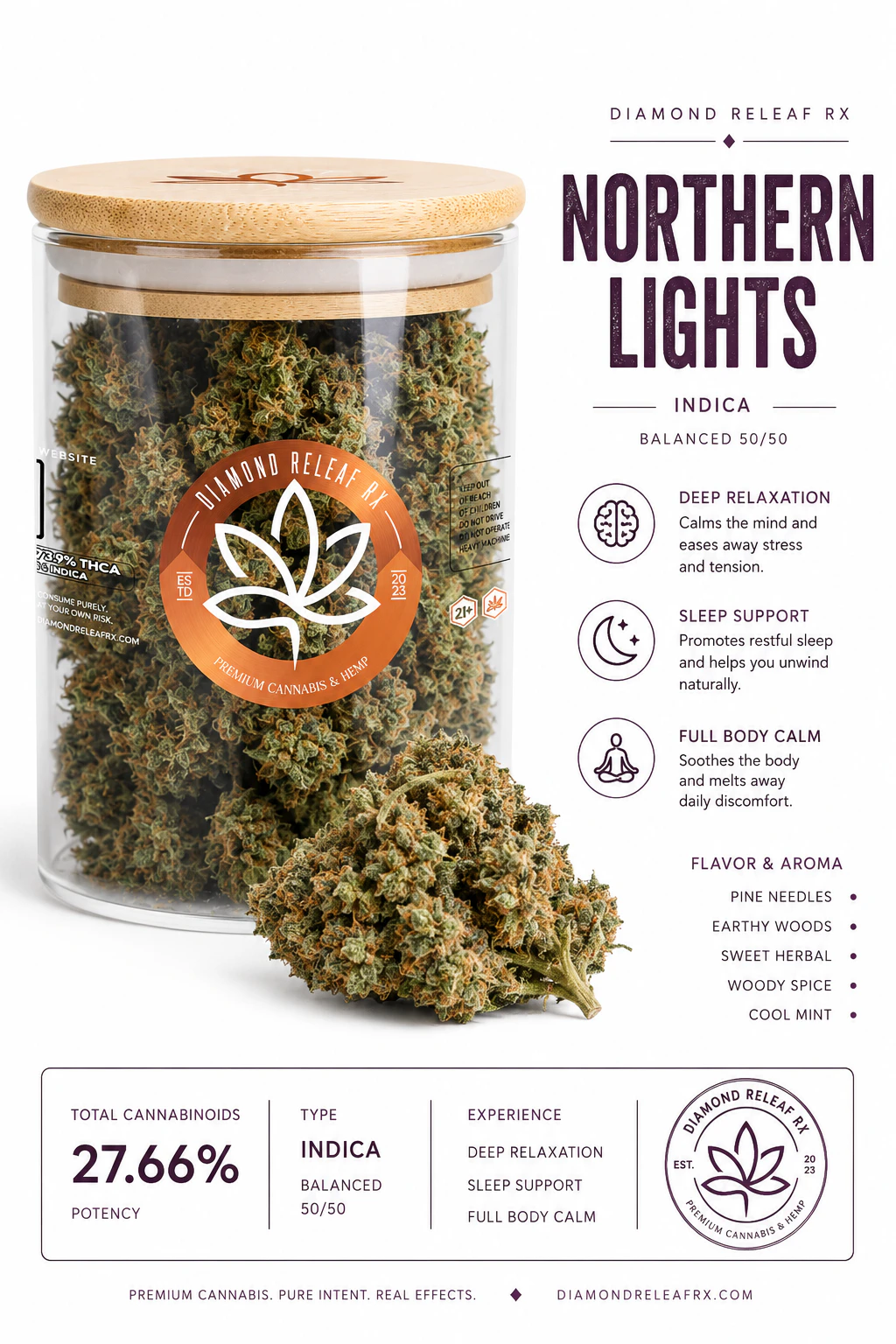 Diamond Releaf Rx - Northern Lights Main Image