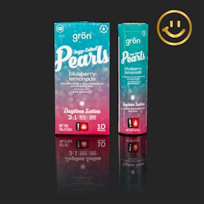 Grön Pearls| Blueberry Lemonade 3:1 CBG/THC | 10pk